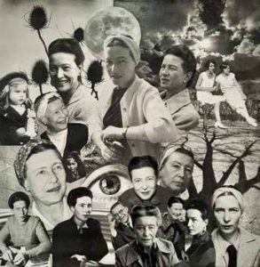 Luisa Ritoša, Portret Simone de Beauvoir