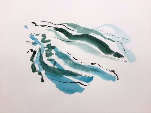 Iva Štefanac_Primijećena vječnost_55.88x76.2 cm_2022_akvarel