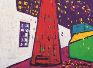 Mirjana Marušić Gorska, Hartera, 140x190, 2007.