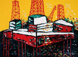 Mirjana Marušić Gorska Platforma,140x190, 2007.