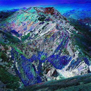 Babin vrh (Velebit), računalna grafika, digitalni print na papiru, 2017., 70x70 cm