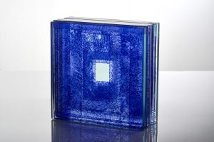 Ljiljana Barković Prozor, staklo, boja, 2017