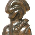 Branko Gulin The Portrait of James Medison (bronze, 16X13X10, 2008)