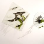 Izložba iz ciklusa Dijalog na kvadrat – Ekologija kroz medije stakla i slikarstva, Kristina Čehulić, Tereza Vukić, Nora Xharrahi i Matea Zeman (