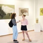 Izložba iz ciklusa Dijalog na kvadrat – Ekologija kroz medije stakla i slikarstva, Kristina Čehulić, Tereza Vukić, Nora Xharrahi i Matea Zeman (