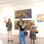 Izložba iz ciklusa Dijalog na kvadrat – Ekologija kroz medije stakla i slikarstva, Kristina Čehulić, Tereza Vukić, Nora Xharrahi i Matea Zeman (