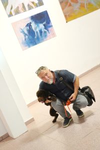 Izložba iz ciklusa Dijalog na kvadrat – Ekologija kroz medije stakla i slikarstva, Kristina Čehulić, Tereza Vukić, Nora Xharrahi i Matea Zeman (