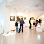 Izložba iz ciklusa Dijalog na kvadrat – Ekologija kroz medije stakla i slikarstva, Kristina Čehulić, Tereza Vukić, Nora Xharrahi i Matea Zeman (