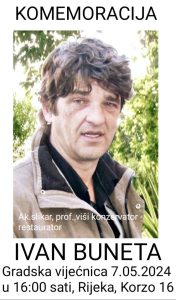 Komemoracija za Ivana Bunetu
