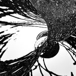 Nelinearno vrijeme- Nonlinear time 10_ marker na papiru_ 40x40_2024_